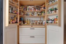 a practical addition to a farmhouse kitchen