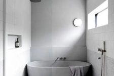 a lovely minimalist bathroom