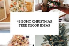 48 boho christmas tree decor ideas cover