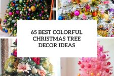 65 best colorful christmas tree decor ideas cover
