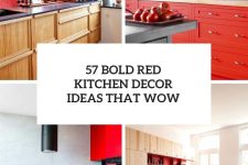 57 Bold Red Kitchen Decor Ideas That Wow cover