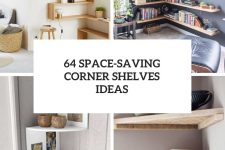 64 Space-Saving Corner Shelves Ideas cover