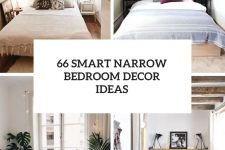 66 Smart Narrow Bedroom Decor Ideas cover