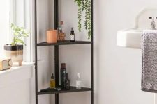 a simple and practical bathroom storage unit