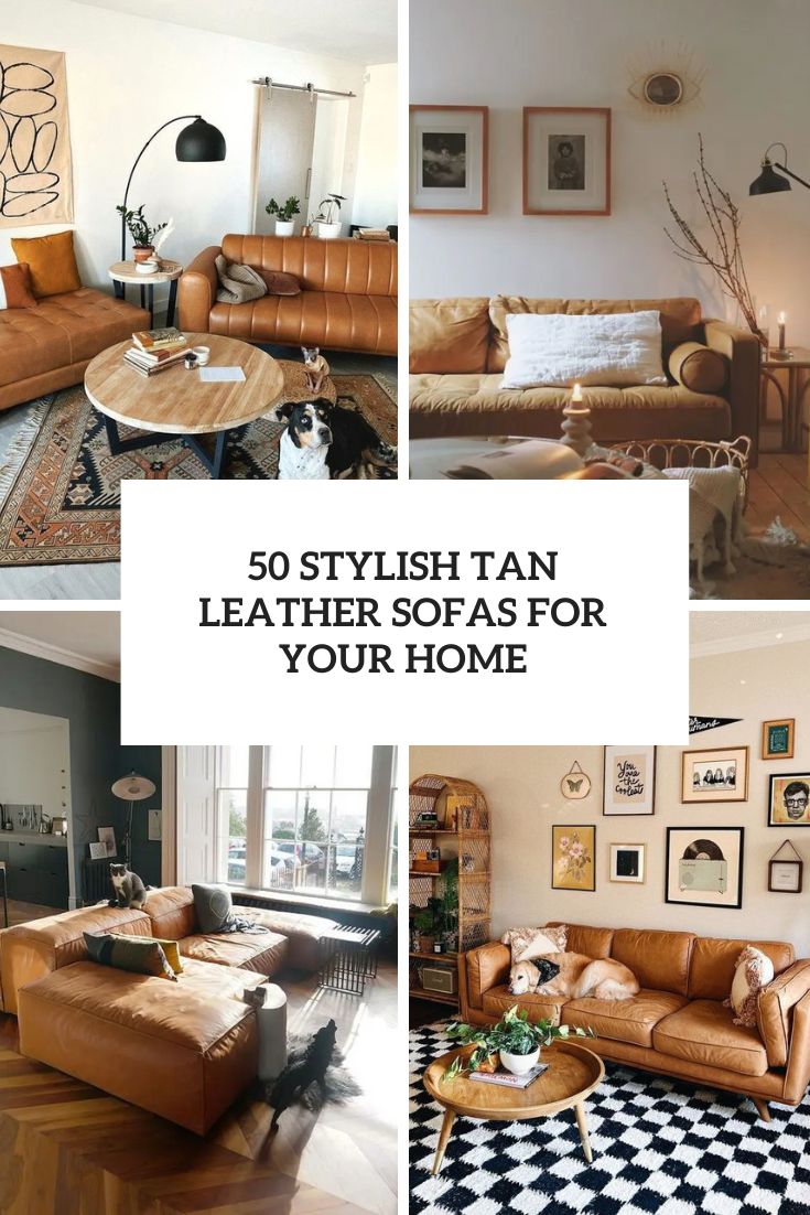 stylish tan leather sofas