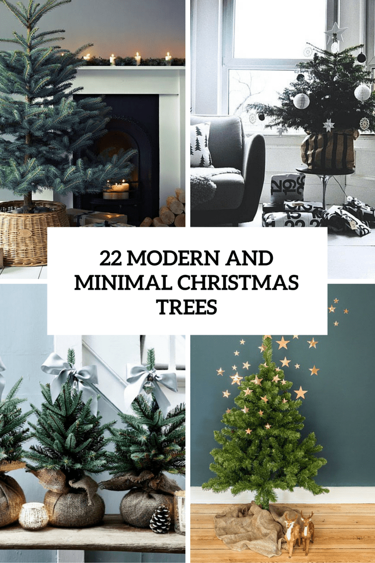 Modern Andminimal Christmas Trees