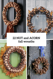 22 Nut And Acorn Fall Wreaths Cover