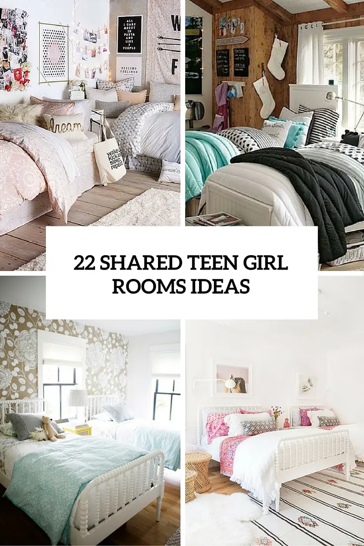 22 Chic And Inviting Shared Teen Girl Rooms Ideas
