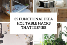 24 Functional Ways To Rock Ikea Hol Table In Your Decor Cover