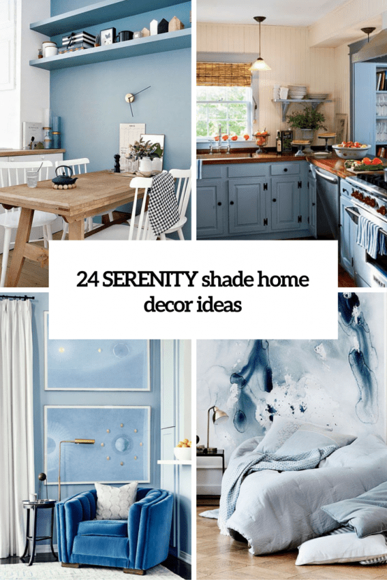 Pantone’s 2016 Color: 24 Serenity Home Décor Ideas