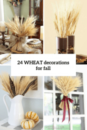 24 Wheat Decorations For Fall Cover