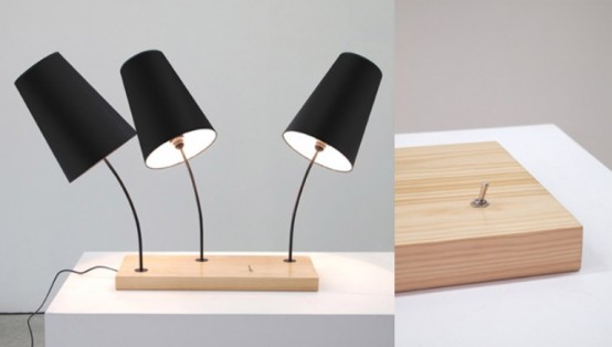 Mushroom Inspired Lamps