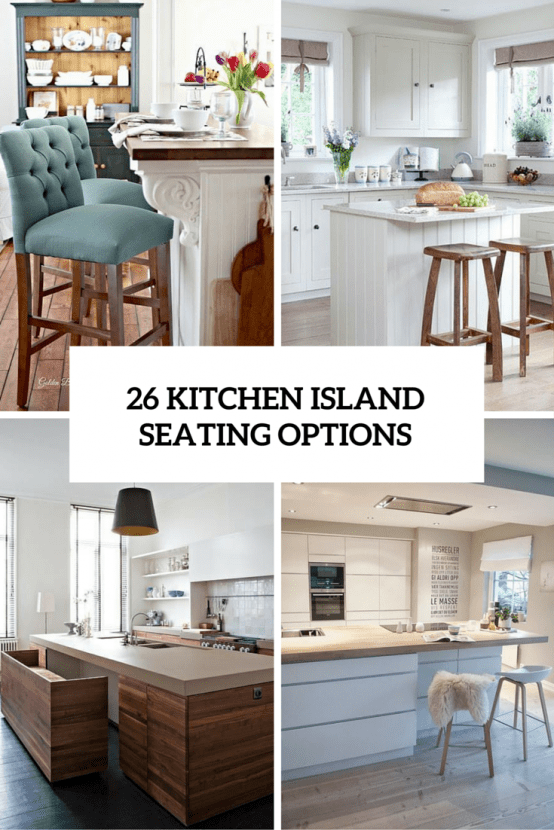 Kitchen Island Seating Options Cover
