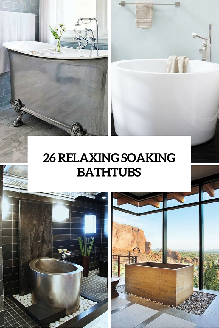 26 Relaxing Soaking Tubs With Cool Therapeutic Designs