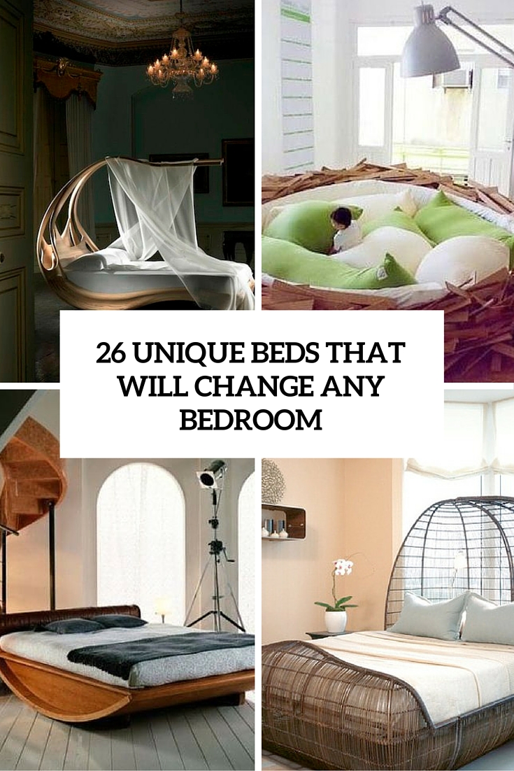 26 unique beds that will change any bedroom cover