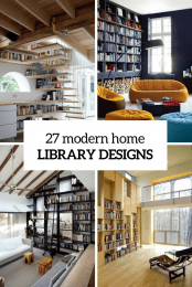 27 Home Library Designs Cover