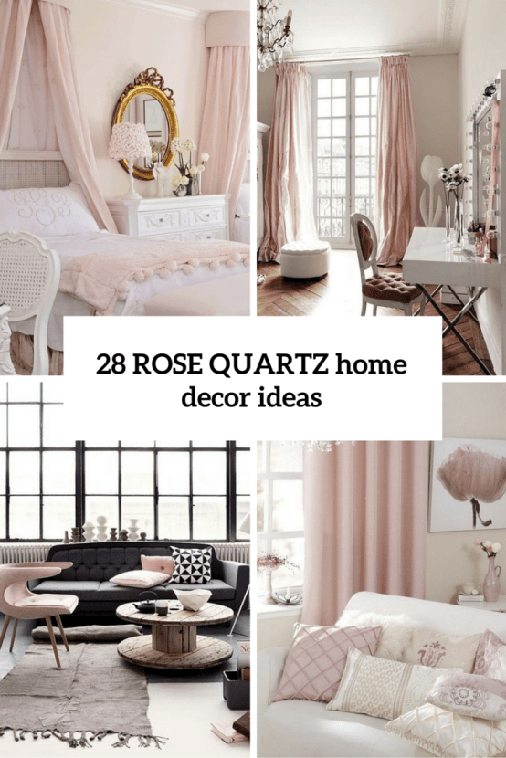 Pantone’s 2016 Color: 28 Rose Quartz Home Décor Ideas