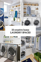 33 Home Laundry Spaces Cover