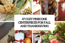 34 Pinecone Centerpieces For Fall Cover