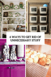 6 Ways To Get Rid Of Unnecessary Stuff Cover