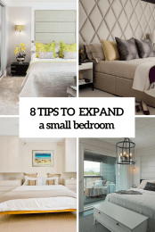 8 Tips To Expand A Small Bedroom Cover