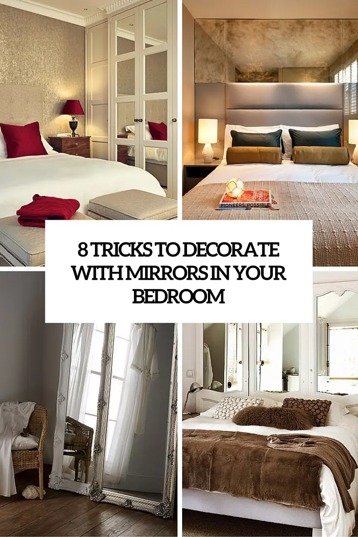 8 tricks to decorate with mirrors in your bedroom cover
