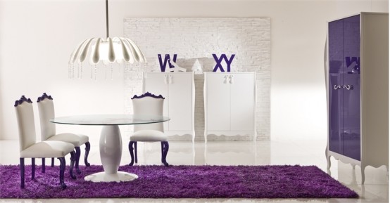 Amazing Violet Dining Room Sinfonia 14 By Moda