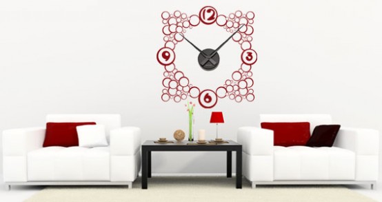 Awesome Wall Clocks Wall Stickers By Dezign With A Z 