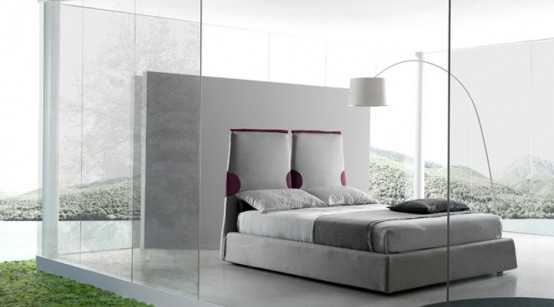 Contemporary Italian Beds By Bolzan Paciugo