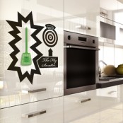 Cool Kitchen Vinyl Stickers By Hu
