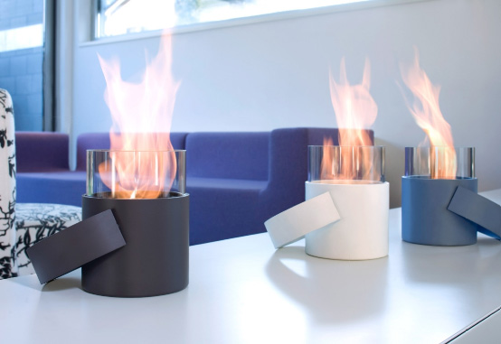 Cool Portable Fireplace – HotPot By Conmoto