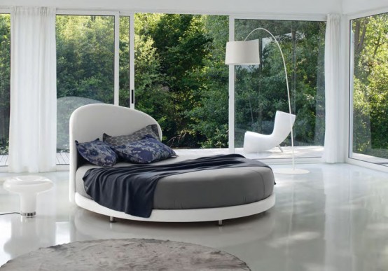 Cool Round Beds – Kaleido from Euroform