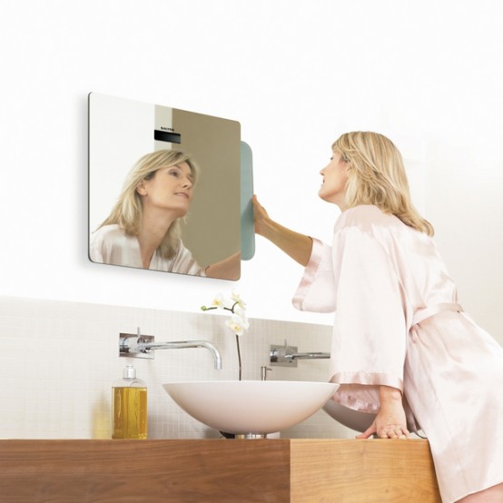 Cool Mirror For Small Bathroom – Salter Mirror Scale