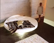 Cool Round Floating Bed Fluttua C By Lago