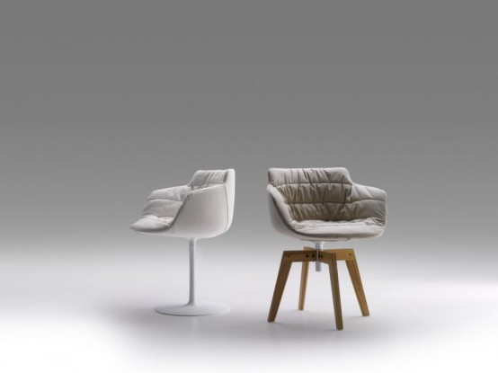 Cool Small Armchairs – Flow Armchair Tessile by MDF Italia