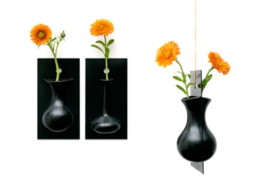 Cool Wall Flower Vase – Flow by Ernest Perera