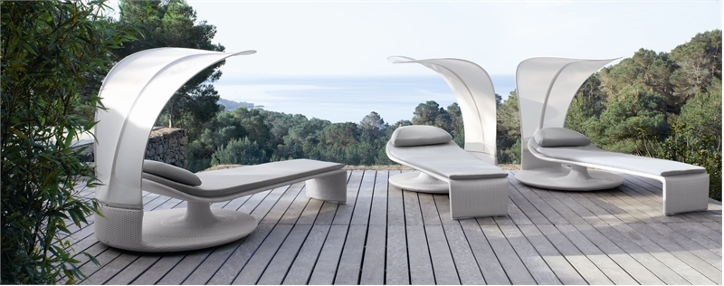 Elegant Outdoor Chaise Lounge Summer Cloud By Dedon