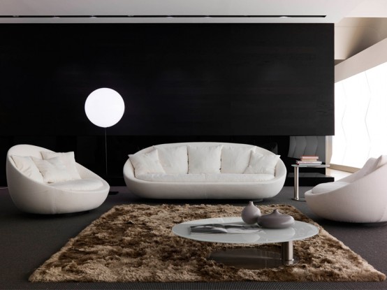 Elegant Sofa for Modern Living Room – Lacon by Desiree Divano