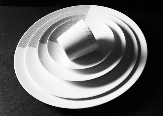 Luxury Porcelain Tableware with Modern Design by Non Sans Raison
