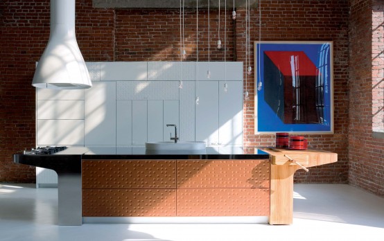Modern Kitchen With Original Finish – Mesa by Schiffini