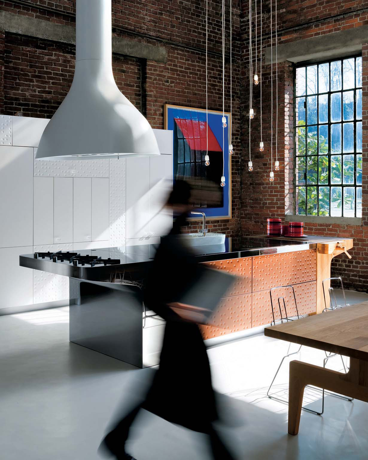 Modern Kitchen With Original Finish Mesa By Schiffini