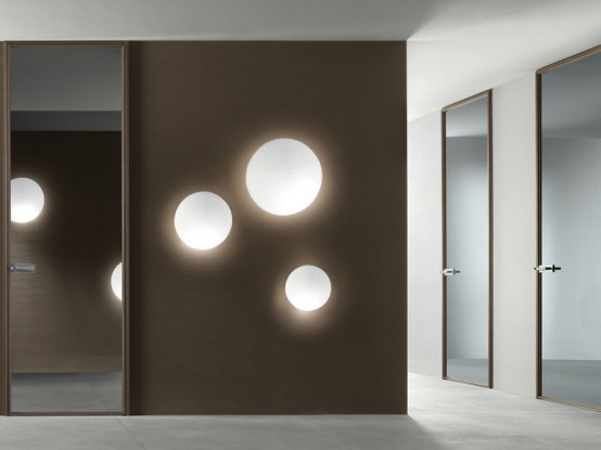 Modern Interior Glass Doors – Spin by Rimadesio