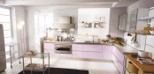 Modern Violet And Pink Kitchen By Cucine Lube