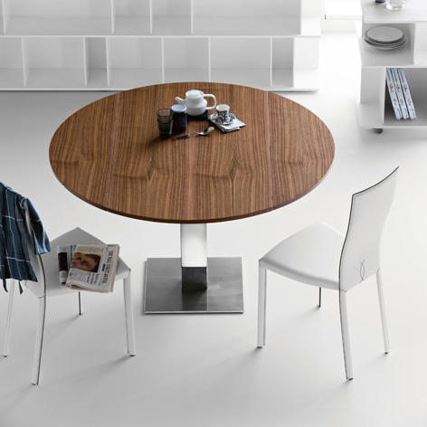 Modern Wood Top Dining Table Elvis By Cattelan 