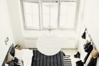 Scandinavian bedroom with Stockholm rug