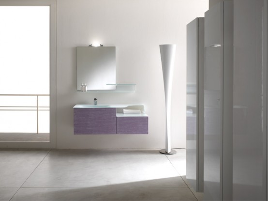 Simple And Modern Bathroom Cabinets Piquadro 2 By BMT 