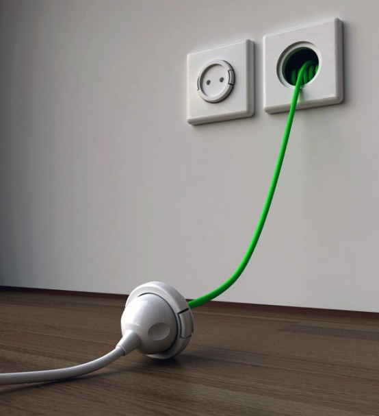 Very Practical Wall Socket – Rambler Socket by Meysam Movahedi
