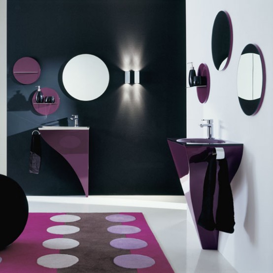 Very Elegant Modern Furniture for Small Bathroom – Happy by Novello