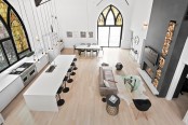 A Church Transformed Into A Eye Catching Minimalist Home