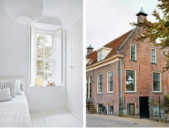 A Library Converted Into A Charming Scandinavian House